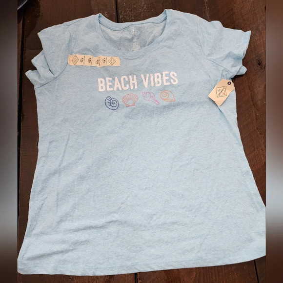 St. John's Bay Tops - 👕⛱️ NWT St. John's Bay short sleeved tshirt XXL